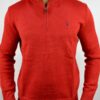 Ralph Lauren Half Zip Sweater Red