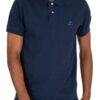 GANT Contrast Collar Pique' Rugger Polo Shirt Navy