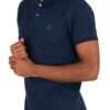 GANT Contrast Collar Pique' Rugger Polo Shirt Navy