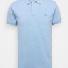 Gant Contrast Collar Pique Rugger Polo Shirt