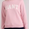 GANT Arch Logo Crew Neck Sweatshirt Jumper - Preppy Pink