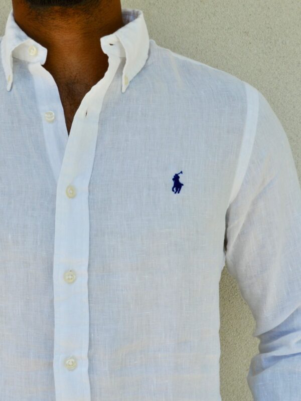 POLO RALPH LAUREN Linen Summer Button Down Shirt