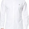 Polo Ralph Lauren Garment Dyed Oxford Shirt in White