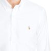 Polo Ralph Lauren Garment Dyed Oxford Shirt in White