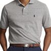 Polo Ralph Lauren Custom Slim Fit Polo Shirt Grey