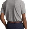 Polo Ralph Lauren Custom Slim Fit Polo Shirt Grey