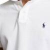 Polo Ralph Lauren Custom Slim Fit Polo Shirt White