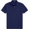 Polo Ralph Lauren Custom Slim Fit Polo Shirt Navy