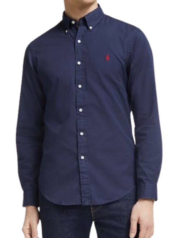 Polo Ralph Lauren Navy Oxford Shirt