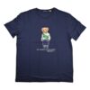 Navy Crew Neck T-Shirt with Polo Bear Logo by Polo Ralph Lauren
