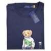 Navy Crew Neck T-Shirt with Polo Bear Logo by Polo Ralph Lauren