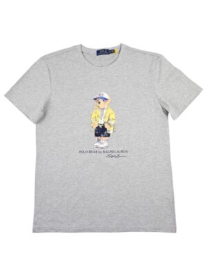 Polo Ralph Lauren Polo Bear Crew Neck T-Shirt - Grey