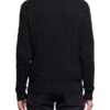 Polo Ralph Lauren Cable Knit Crew Neck Cotton Jumper - Black