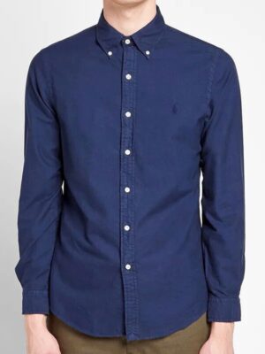 Polo Ralph Lauren Garment Dyed Shirt Blue