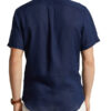 Polo Ralph Lauren Short Sleeve Linen Shirt - Navy